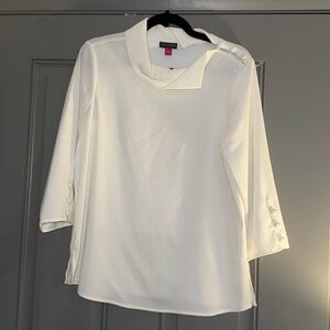 Vince Camuto Blouse w/ three quarter length sleeves - Small